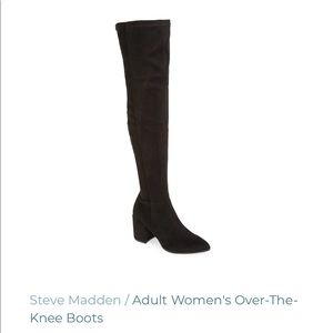 Steve Madden over the knee thigh high boot